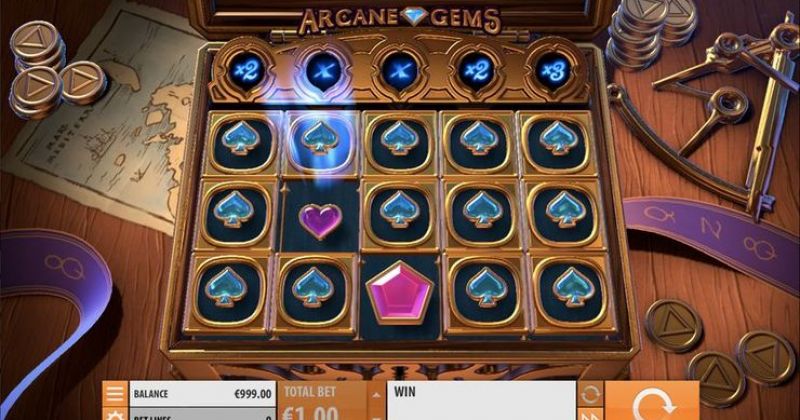 Play in Arcane Gems Slot Online From Quickspin for free now | NJ Casino