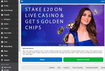 BetFred casino - list of promotions