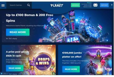 Casino Planet – promotions.
