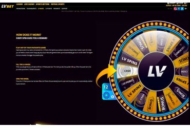 LVbet - special wheel of fortune