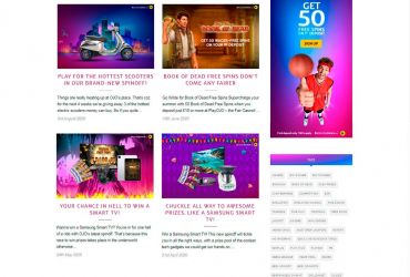 PlayOJO casino - promotion page