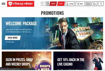 Vegas Hero – promotions.