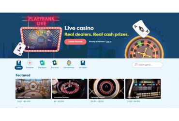 Casino PlayFrank - live games