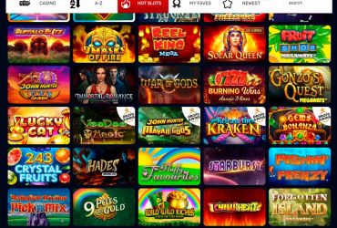 Winwindsor.com casino - list of slot machines