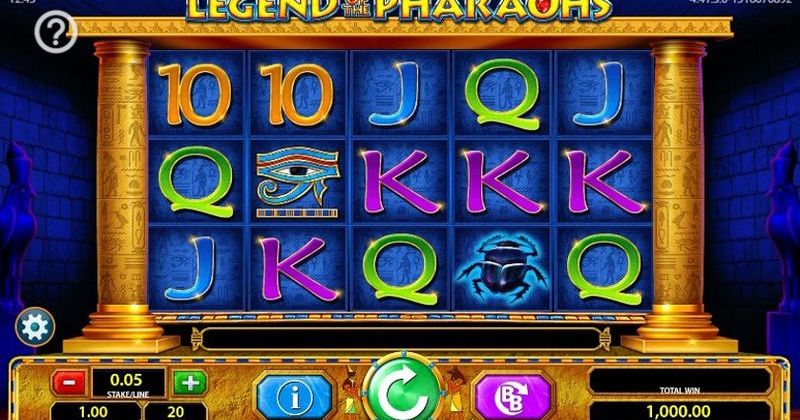 Play in Legend of the Pharaohs Slot Online from Barcrest Games for free now | NJ Casino