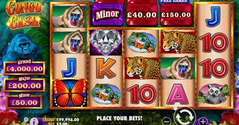 Play in Congo Cash Slot Online from Wild Streak for free now | NJ Casino