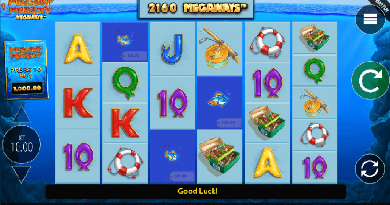 Play in Fishin' Frenzy Megaways Slot Online from Blueprint for free now | NJ Casino