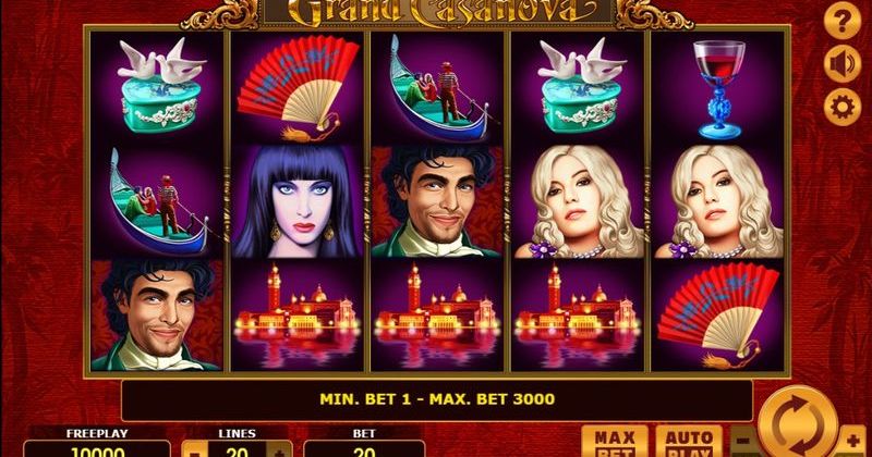 Play in Grand Casanova slot online from Amatic for free now | NJ Casino