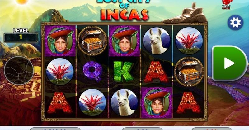 Play in Lost City of Incas Slot Online From 2 By 2 Gaming for free now | NJ Casino