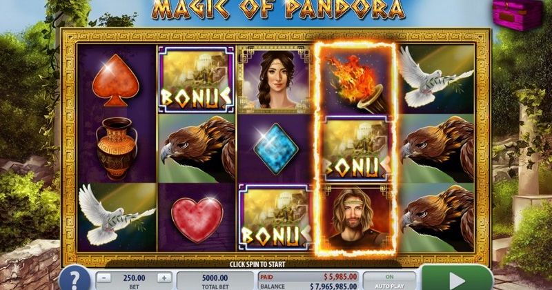 Play in Magic of Pandora Slot Online from 2by2 Gaming for free now | NJ Casino