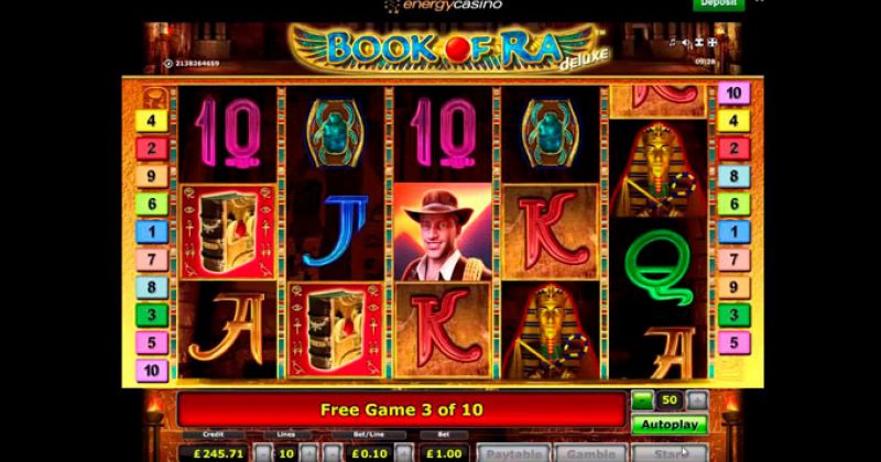 Play in Book Of Ra Slot Online from Novomatic for free now | NJ Casino