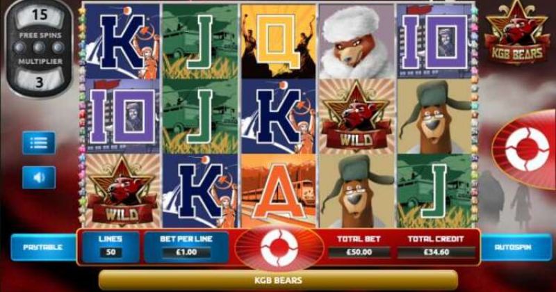 Play in KGB Bears Slot Online From the Games Company for free now | NJ Casino