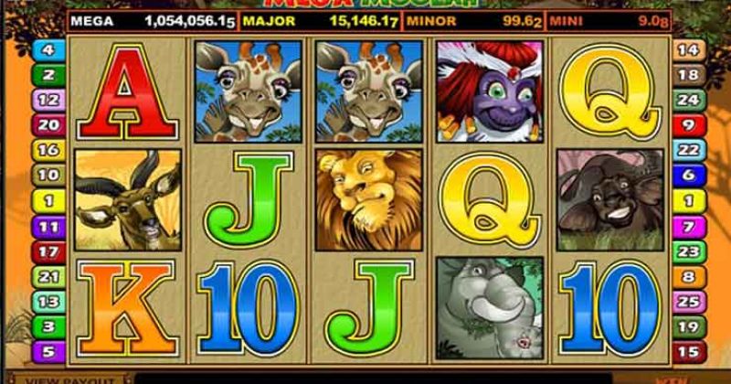 Play in Mega Moolah Slot Online From Microgaming for free now | NJ Casino