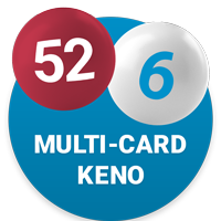 Online keno multi-card type